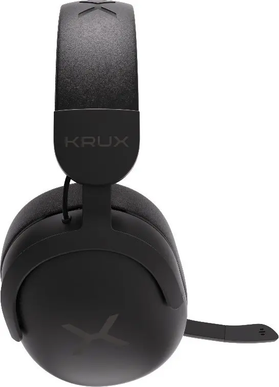 фото Навушники з мікрофоном Krux Crave Pro Wireless Black (KRXC013)