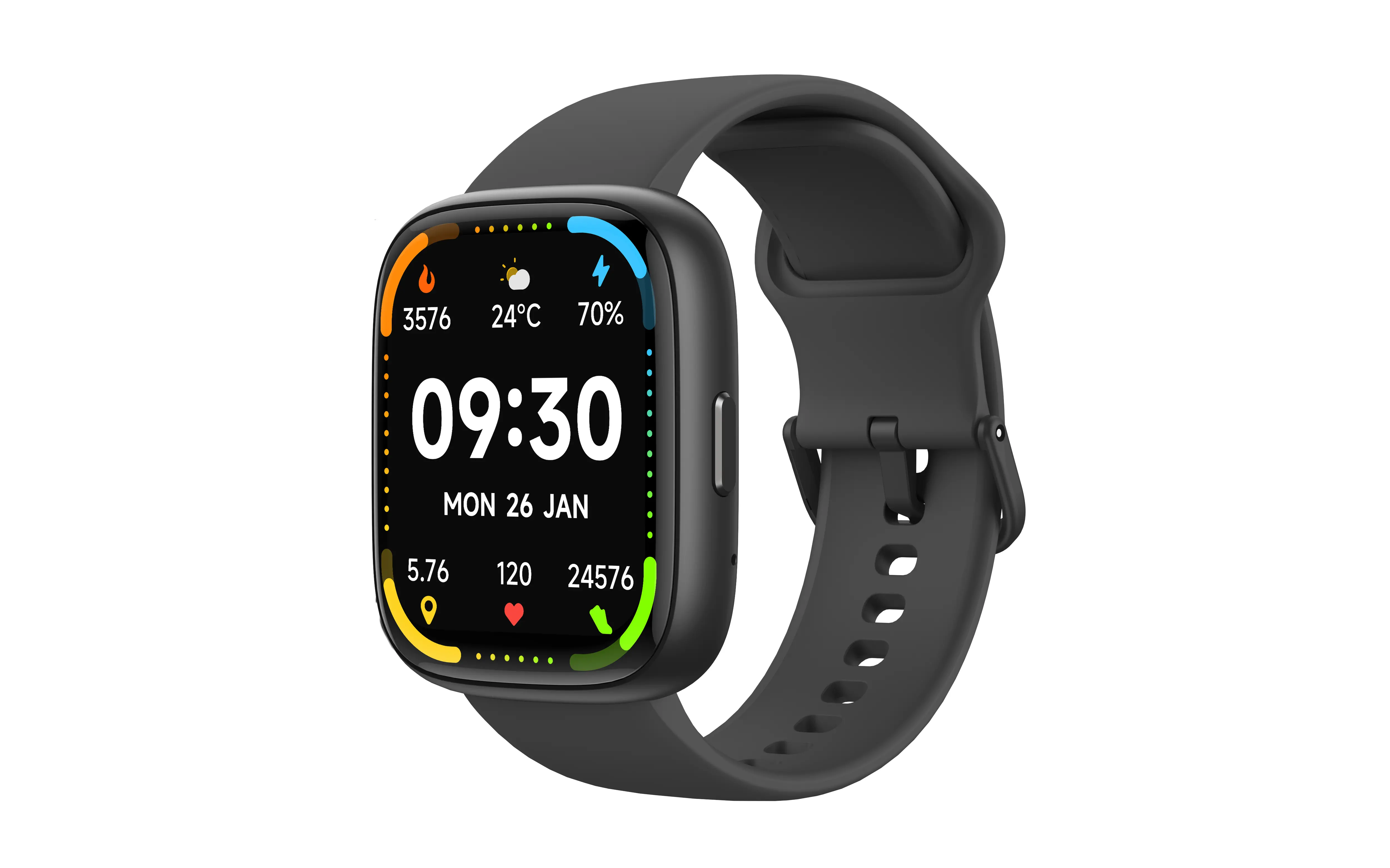 Smartwatch Ecowatch 6 46mm Czarny