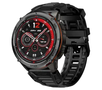 Smartwatch Maxcom FW111 Titan Chronos 54mm GPS Czarny