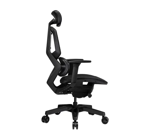 Cougar Argo One Black Gamingowy 150kg  Skóra ECO, Tkanina Czarny - Kup na Raty - RRSO 0%