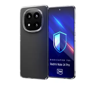 Etui 3mk Clear Case do Xiaomi Redmi Note 14 Pro Przezroczysty