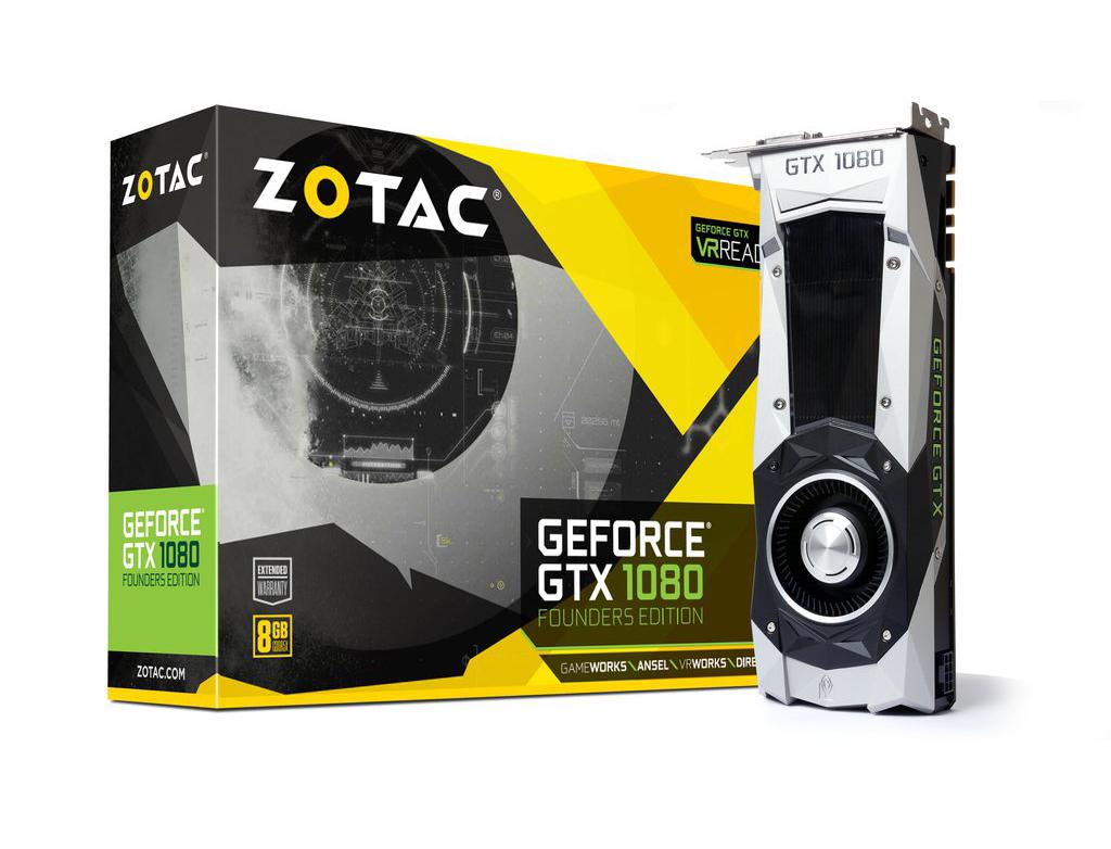 グラフィックボード・グラボ・ビデオカード ZOTAC Geforce GTX 1080 FE 8GB GDDR5X ZOTAC GeForce® GTX 1080 AMP Edition | ZOTAC