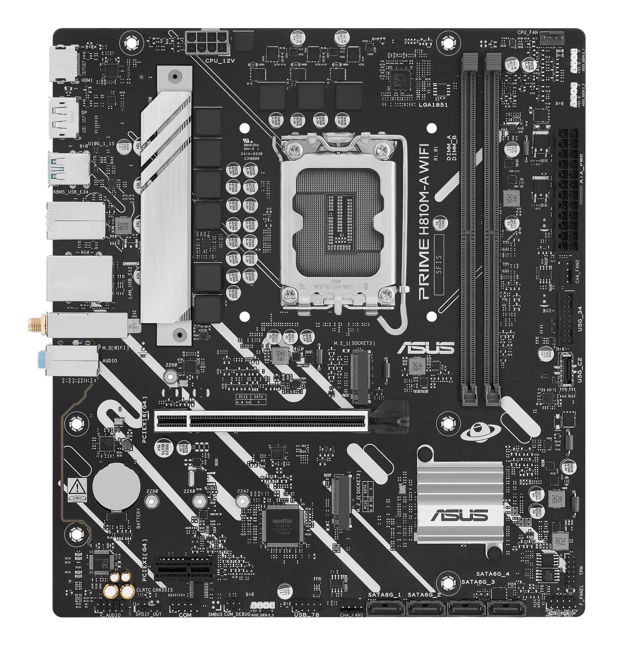 фото Материнська плата Asus Prime H810M-A WIFI