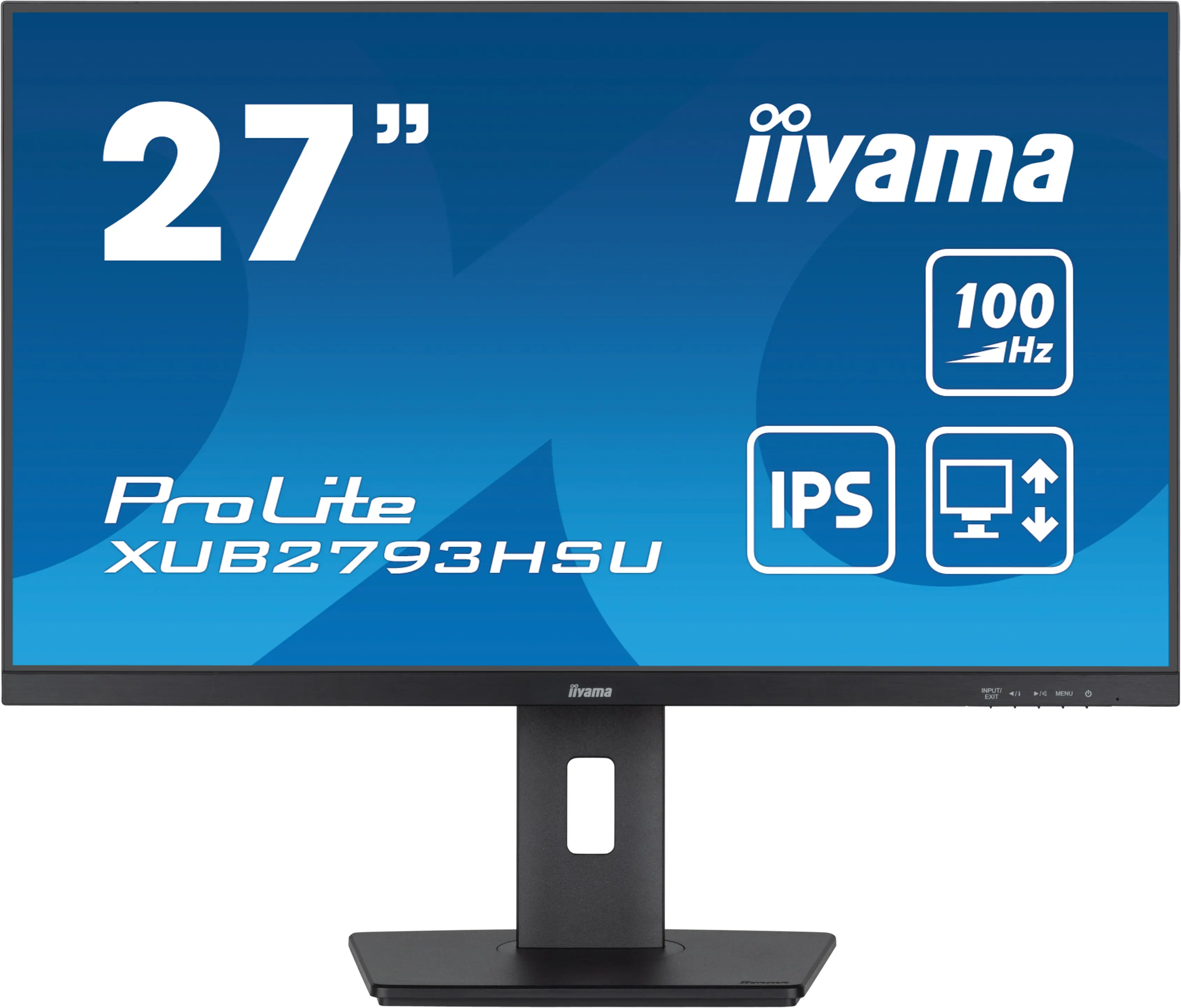 Monitor iiyama ProLite XUB2793HSU-B7 27" Full HD IPS 100Hz 1ms MPRT