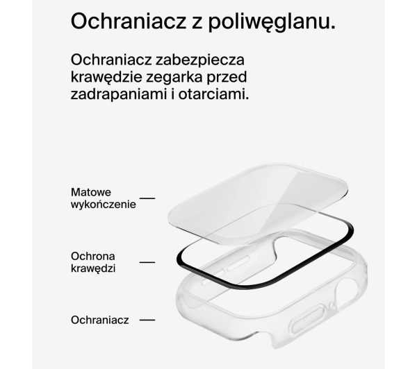 Belkin do Apple Watch 10 42mm Przezroczyste