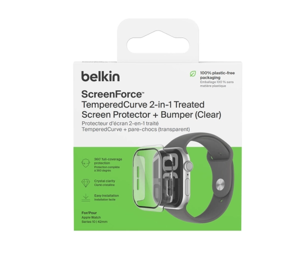 Belkin do Apple Watch 10 42mm Przezroczyste