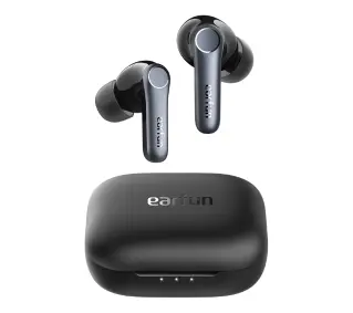Earfun Air Pro 4 ANC  Dokanałowe Bluetooth 5.4 Czarny