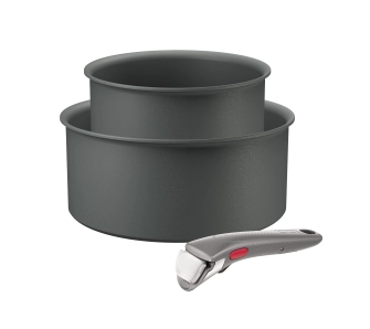 Zestaw garnków Tefal Ingenio Halo L8019453 Indukcja Aluminium 3 elementy