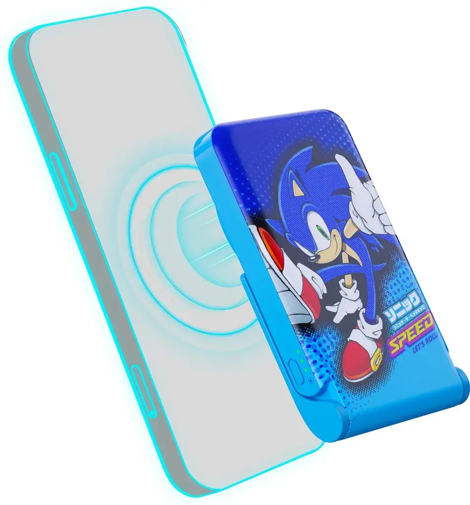 фото Зовнішній акумулятор (павербанк) OTL Power Bank 5000 mAh Sonic the Hedgehog (SH1195)