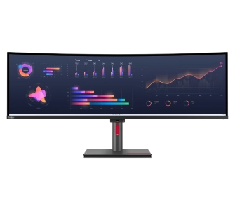 Monitor Lenovo ThinkVision P49w-30 49" 5K IPS Black 60Hz 4ms Zakrzywiony Profesjonalny