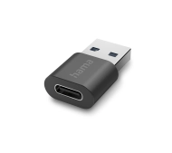 Hama USB-C Adapterkabel – Von USB-C Auf Micro-USB, 15 Cm, Vergoldet