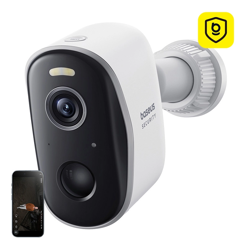 фото IP-камера відеоспостереження Baseus N1 Plus 2K White