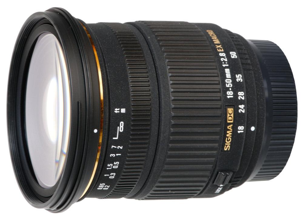 Sigma 18-50 mm f/2,8 EX DC Macro