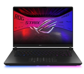 Laptop gamingowy ASUS ROG Strix Scar 16 2025 G635LW-U9644X 16" 240Hz Ultra 9 275HX 64GB RAM 4TB Dysk SSD RTX5080 DLSS4 Win11 Pro Czarny