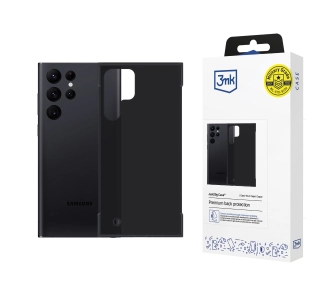 Etui 3mk Just20g Matt Case do S22 Ultra Czarny