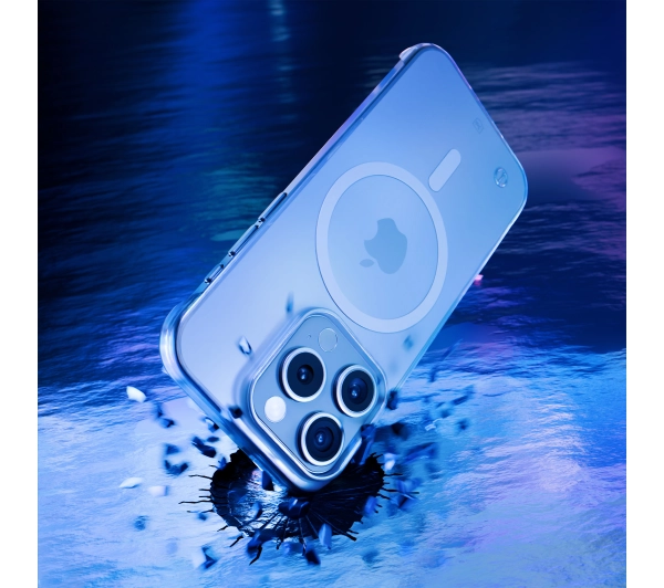 3mk Just20g MagCase do iPhone 16 Pro Przezroczysty