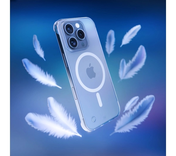 3mk Just20g MagCase do iPhone 16 Pro Przezroczysty