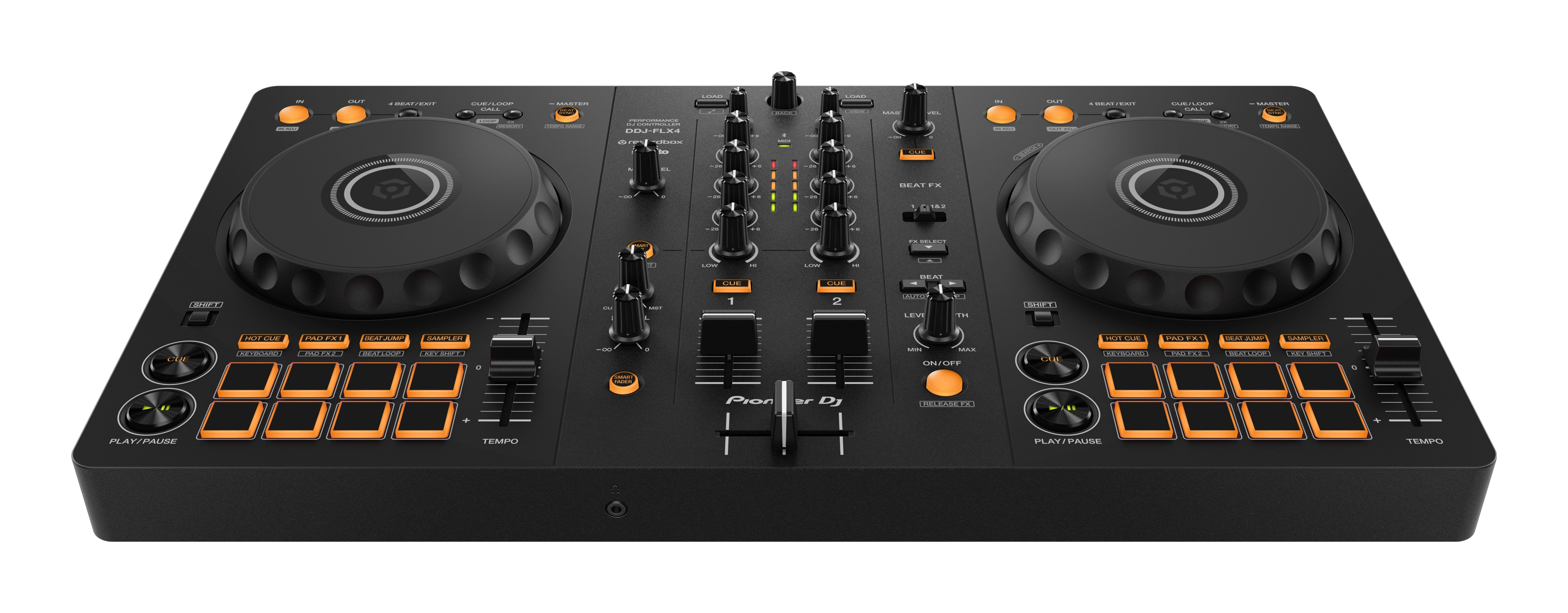 Pioneer DDJ-FLX4 DJコントローラー DDJ-FLX4 - マルチアプリ対応2ch DJコントローラー (Black)
