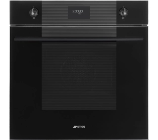Smeg Linea SF6101TB3 Termoobieg Czarny - TRZECI -55%, ALBO 5-TY ZA 1ZŁ - Kup na Raty - RRSO 0%
