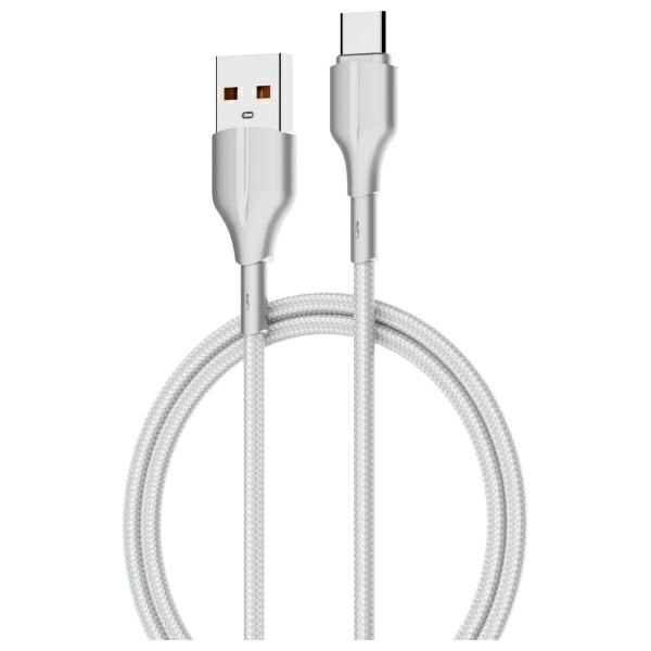 Kabel Beline USB-A do USB-C 25W 2m Biały