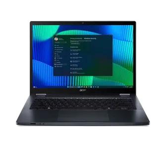 Laptop Acer TravelMate P4 Spin 14 TMP414RN-54-TCO 14" Ultra 5 125U 16GB RAM 512GB Dysk SSD Win11 Pro Czarno-niebieski Funkcje AI