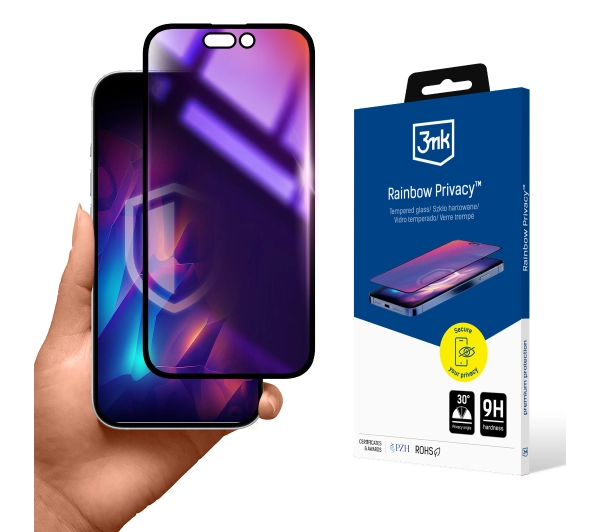 3mk Rainbow Privacy do iPhone 15 Pro Max