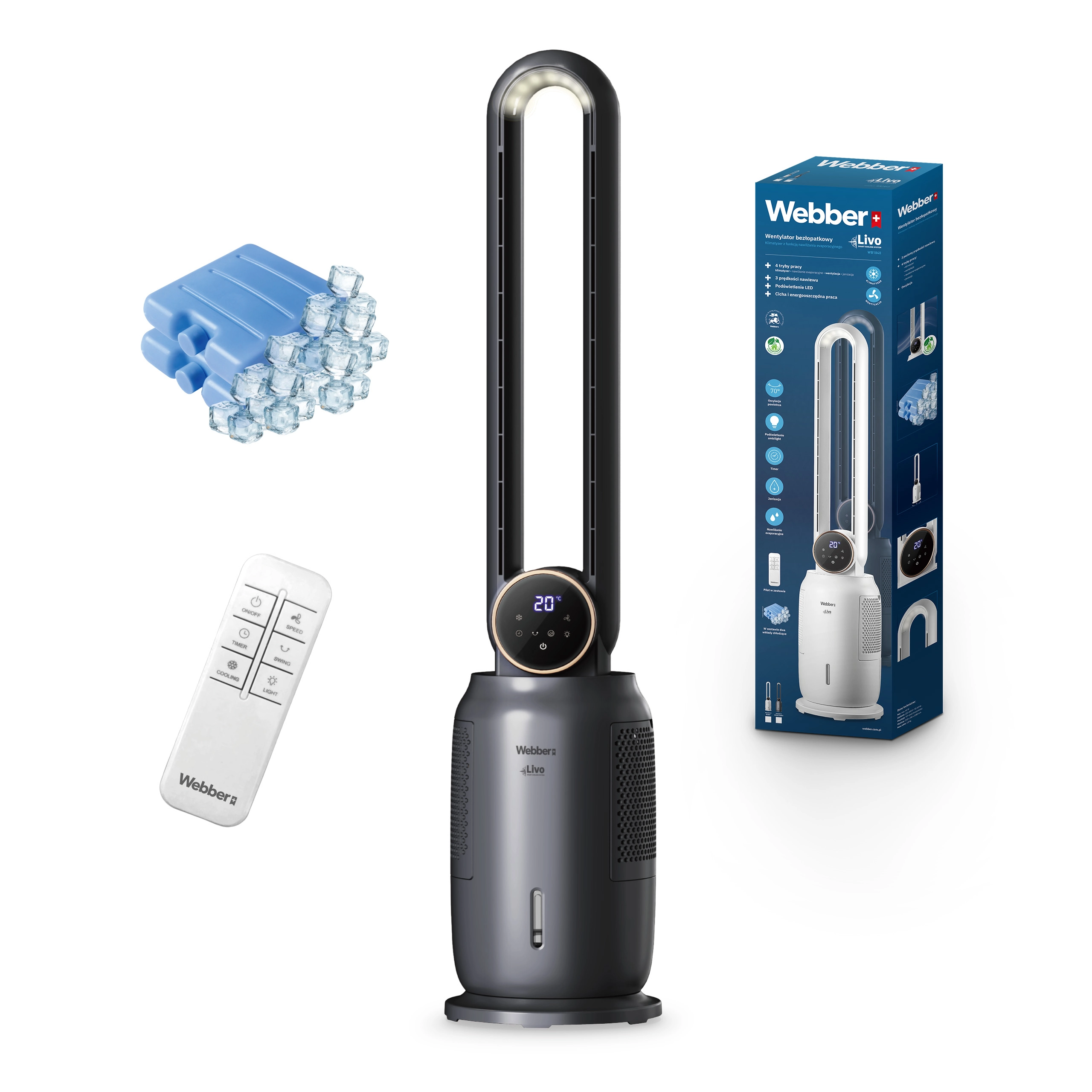 Wentylator Webber WB1840G