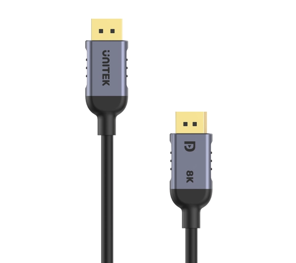 Unitek C1628GY01-5M 1.4 8K 60hz 4K 240hz HDR HDCP 2.3 DSC 1.2 5m Czarny