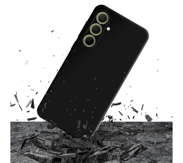 3mk Matt Case Pro do Galaxy A35 5G Czarny