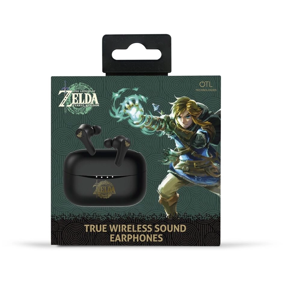 Słuchawki bezprzewodowe OTL Technologies The Legend of Zelda TWS Earphones Dla Dzieci Dokanałowe Bluetooth 5.3 Czarny