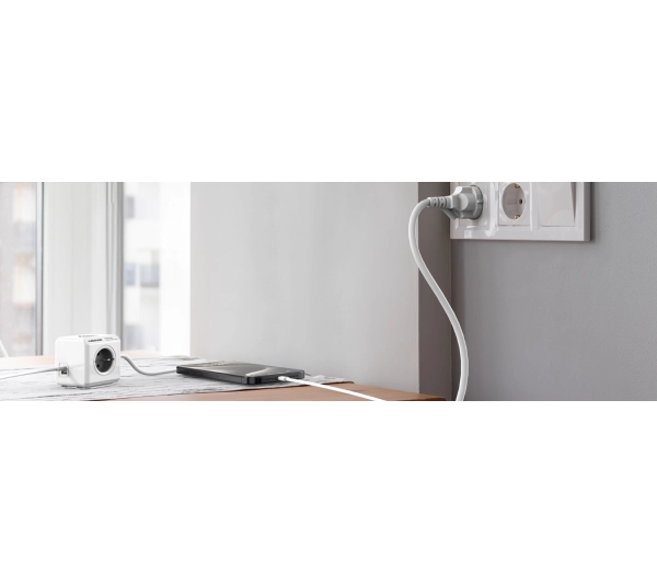 Cubenest PowerCube Extended PC420 USB PD 20W 1,5m Szary