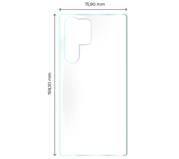 Bizon na tył Hydrogel do Galaxy S23 Ultra 2 sztuki