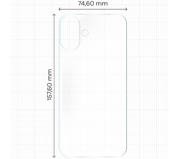 Bizon na tył Hydrogel do do Apple iPhone 16 Plus 2 sztuki
