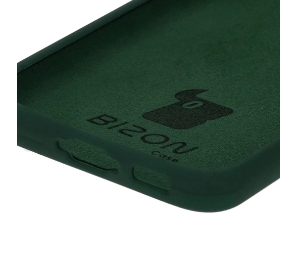 Bizon Silikonowe Soft do Galaxy S23 Ciemnozielony