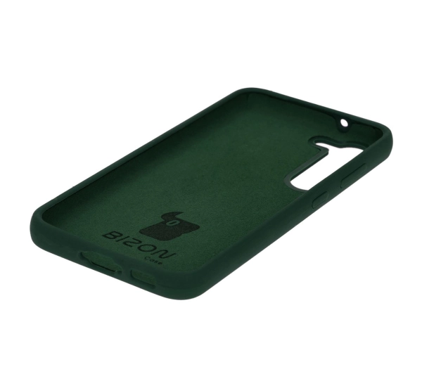 Bizon Silikonowe Soft do Galaxy S23 Ciemnozielony