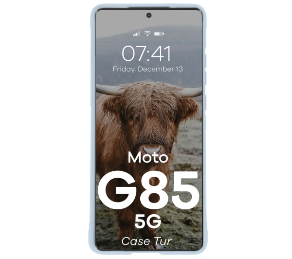 Bizon Tur do Motorola Moto G85 5G Light Blue