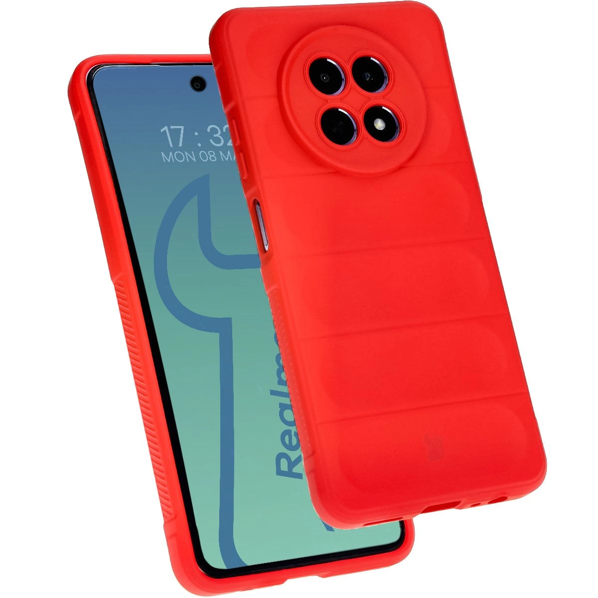 Etui Bizon Tur do Realme 12/12X 5G Red