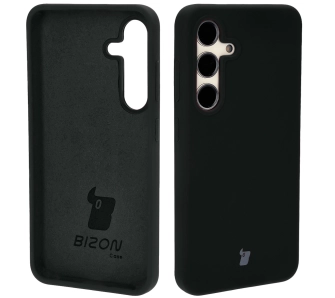 Etui Bizon Silikonowe Soft do Galaxy S24 Czarny