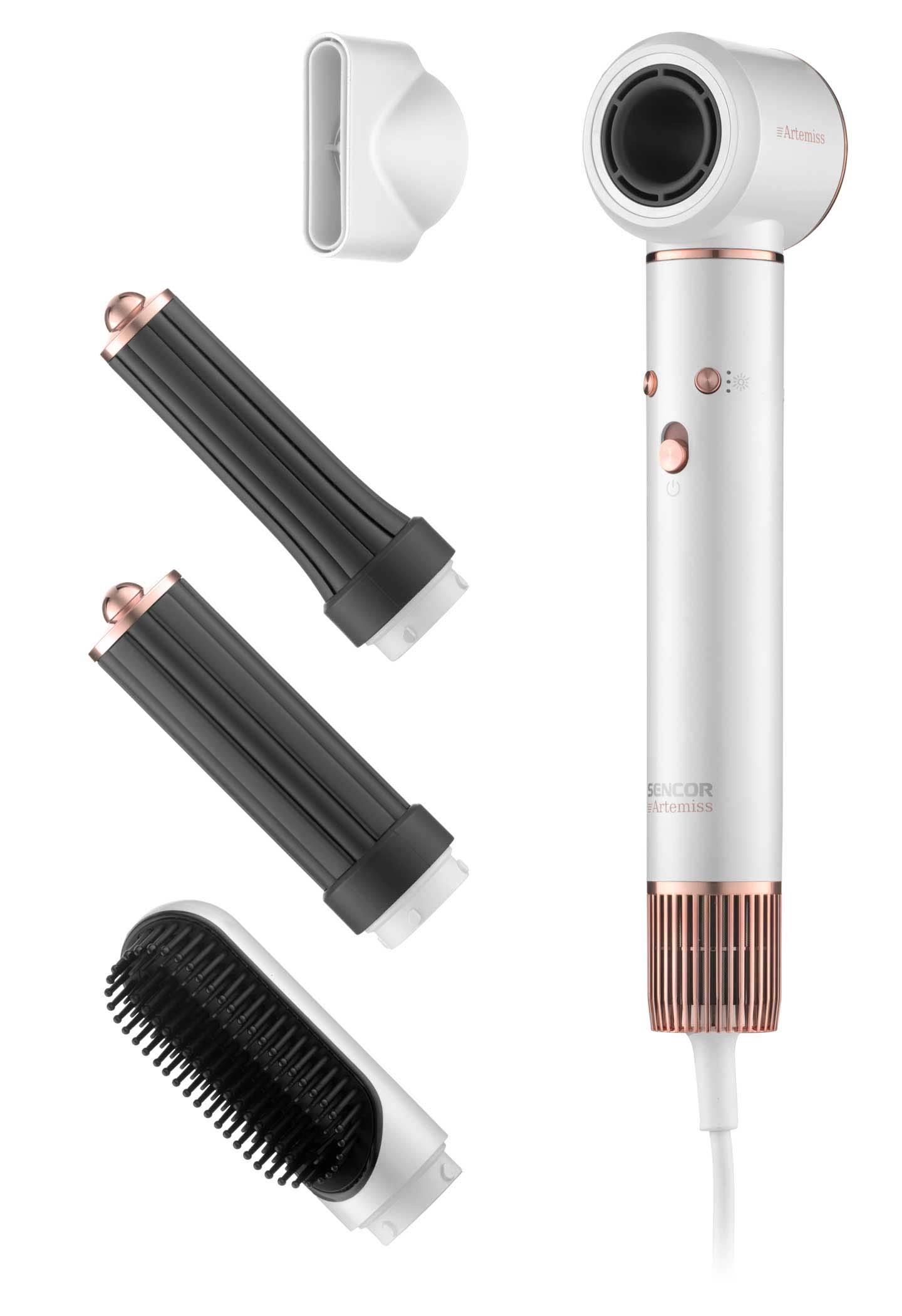 Suszarka do włosów Sencor SHS 9100RS Zimny nawiew 1300W 3 prędkości 4 temperatury