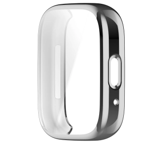 Nakładka na tarczę Bizon Felipe do Xiaomi Redmi Watch 3 Active Srebrny