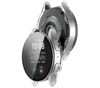 Bizon ze szkłem do Galaxy Watch 7 44mm Przezroczysty