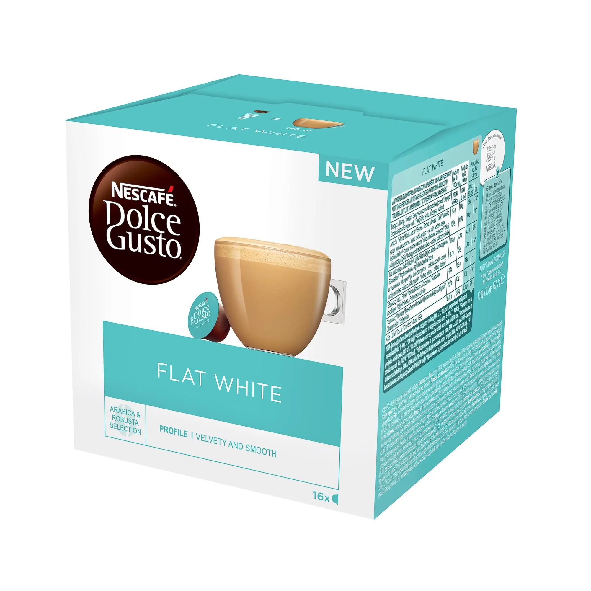 Kapsułki Nescafe Dolce Gusto Flat White 80szt.