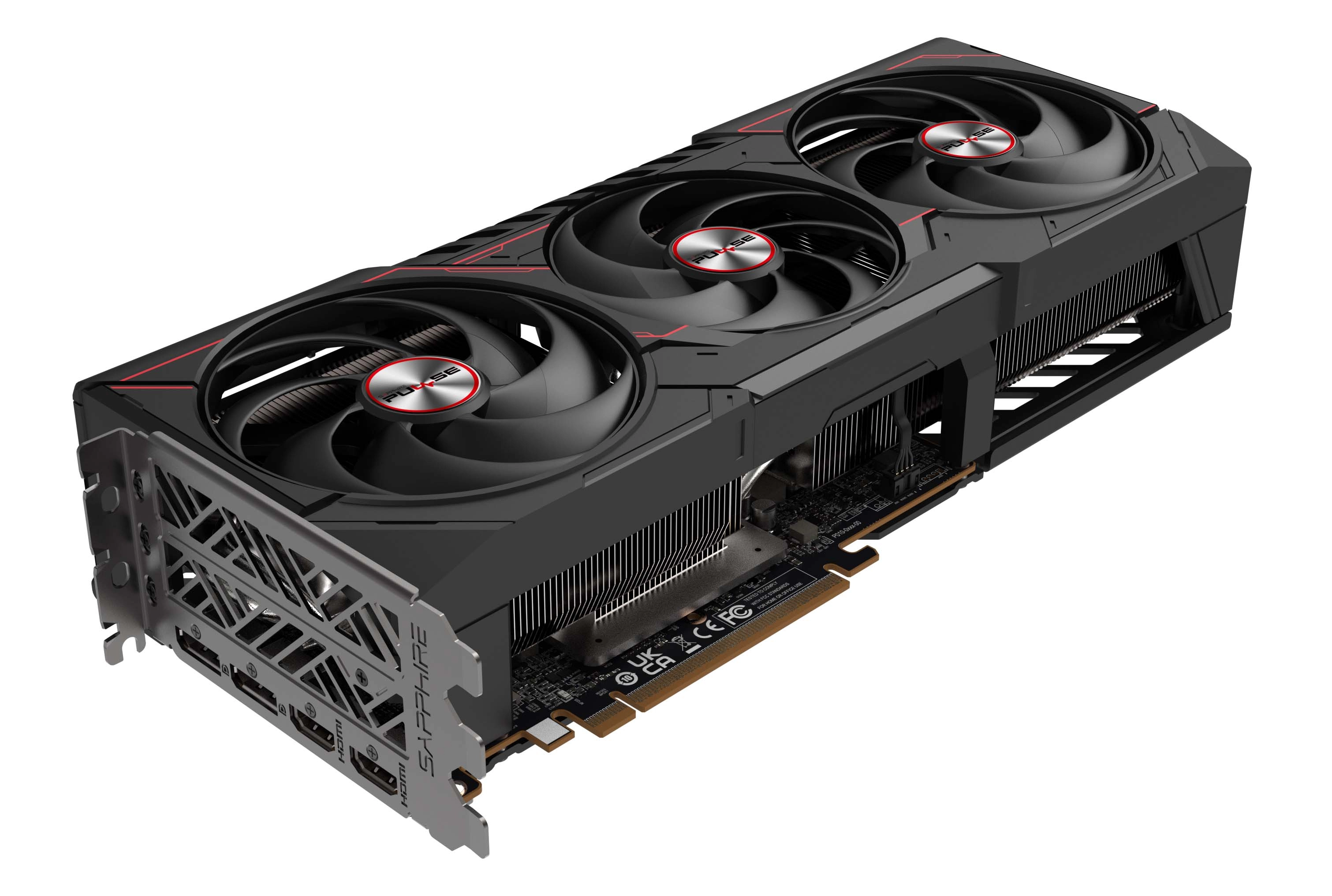 фото Відеокарта Sapphire Radeon RX 9070 XT 16GB Pulse (11348-03-20G)