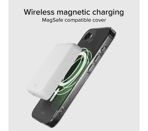SBS Light Mag do iPhone 16e Przezroczysty