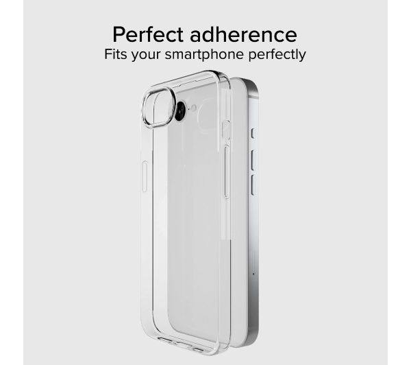 SBS Skinny do iPhone 16e Przezroczysty
