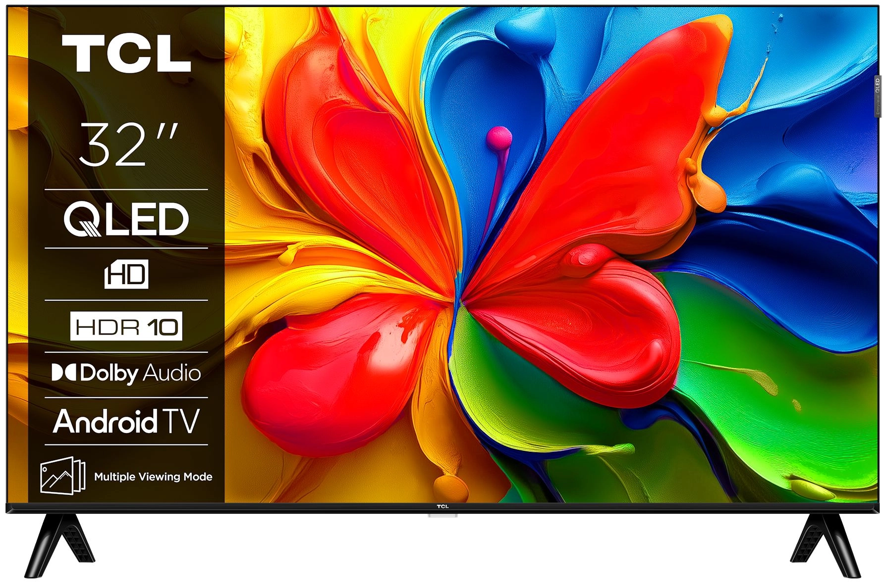 Telewizor TCL 32S4K 32" QLED HD Ready Android TV DVB-T2