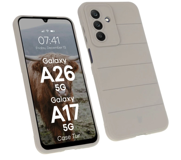 Bizon Tur do Galaxy A17 5G/A26 5G Jasnoszary