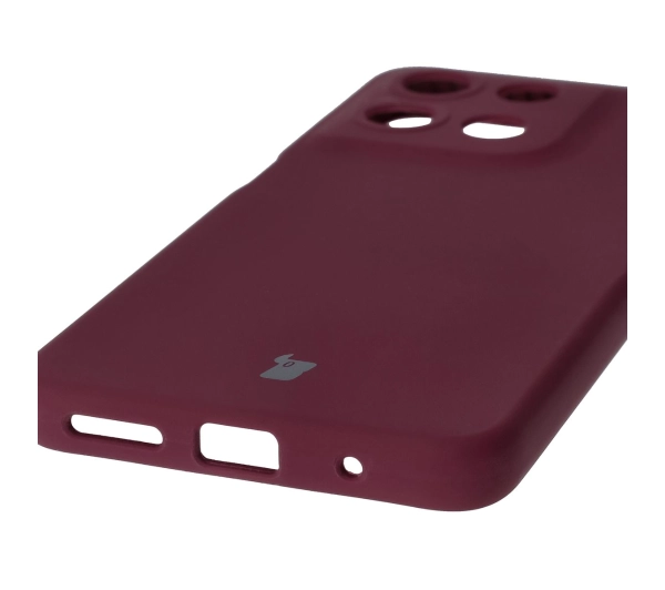 Bizon Silikonowe Soft do Motorola Moto G15/G15 Power Ciemno-fioletowy
