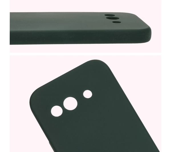 Bizon Silikonowe Soft do Google Pixel 9a Ciemnozielony