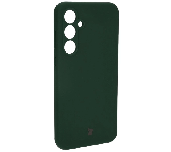Bizon Silikonowe Soft do Galaxy A35 5G Ciemnozielony